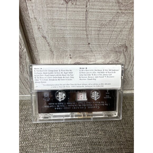 Classic Country 1960-1964 Cassette Tape One Time Life Music Compilation - Picture 3 of 4